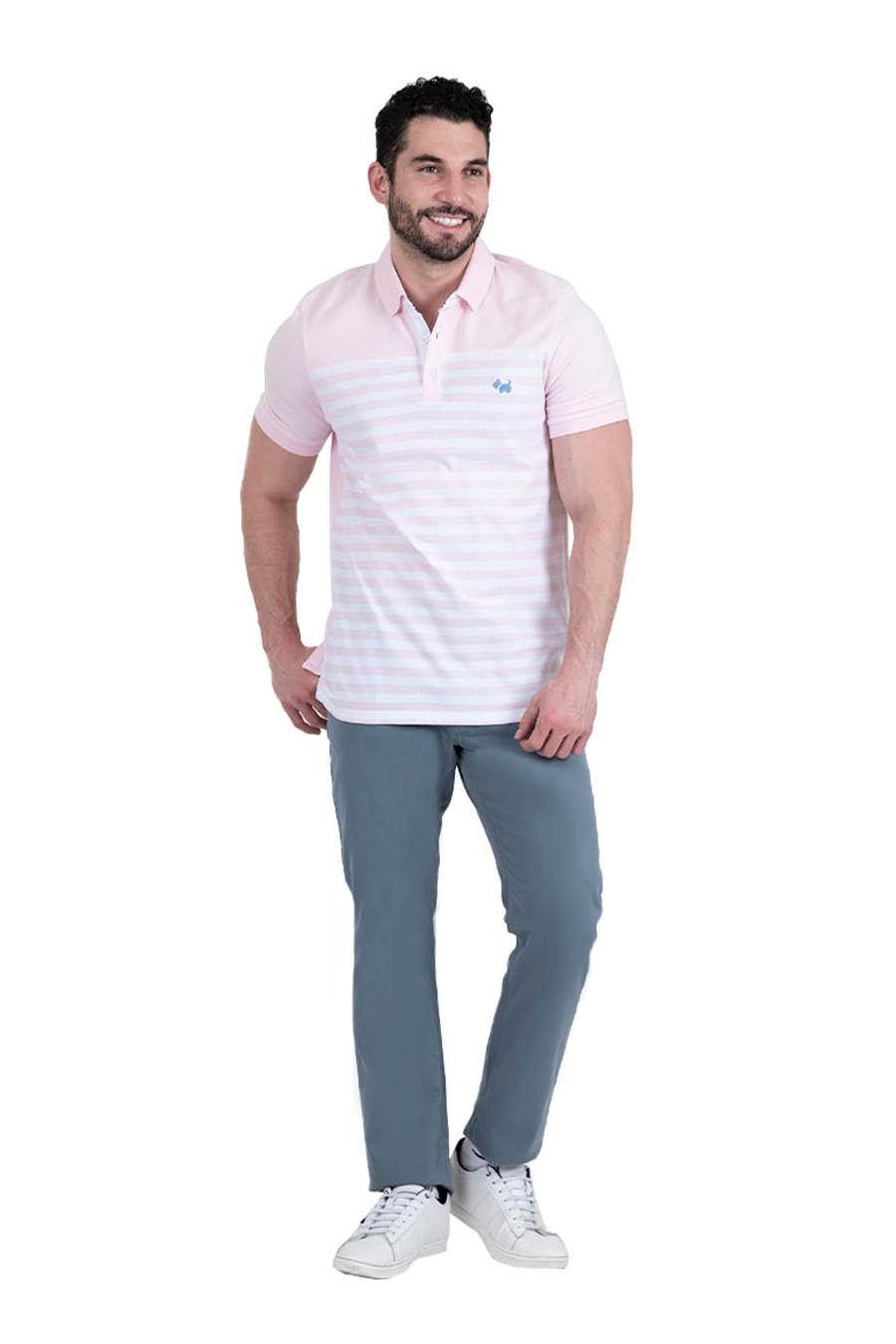 Polo Aine Manga Corta