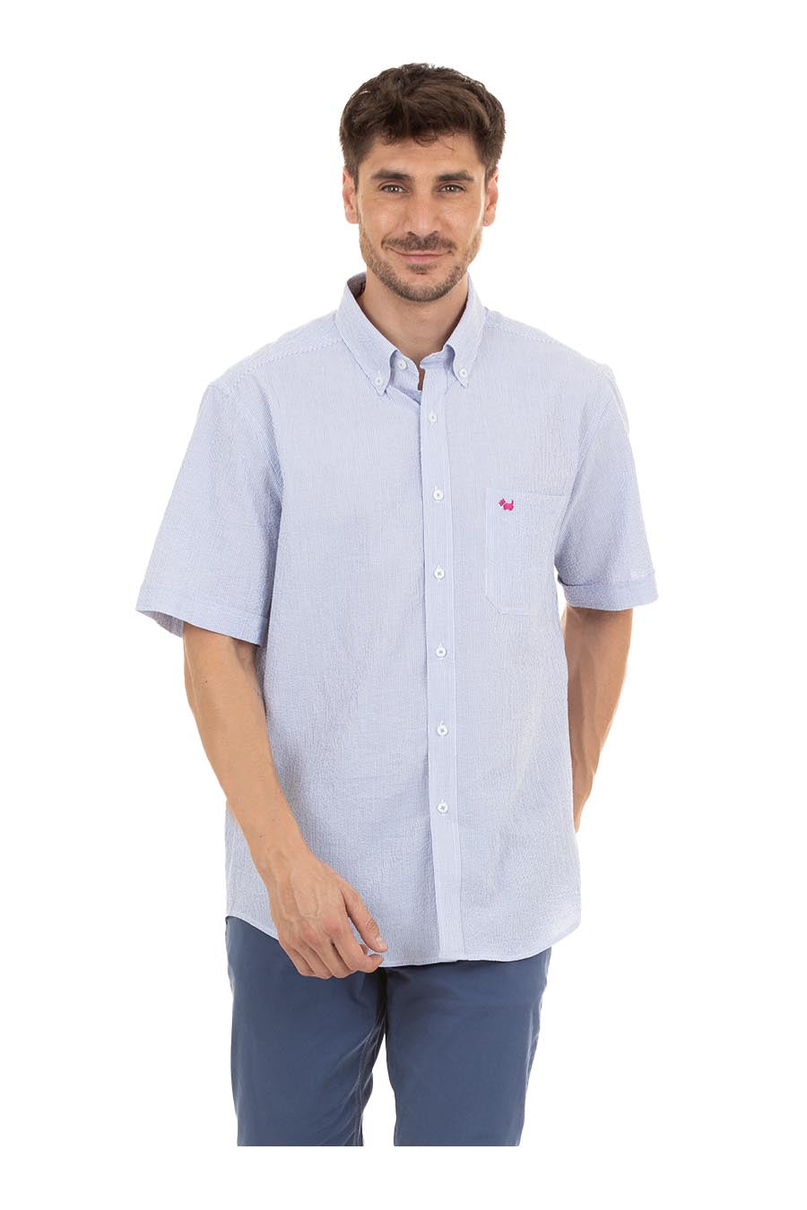 Camisa Biel Manga Corta