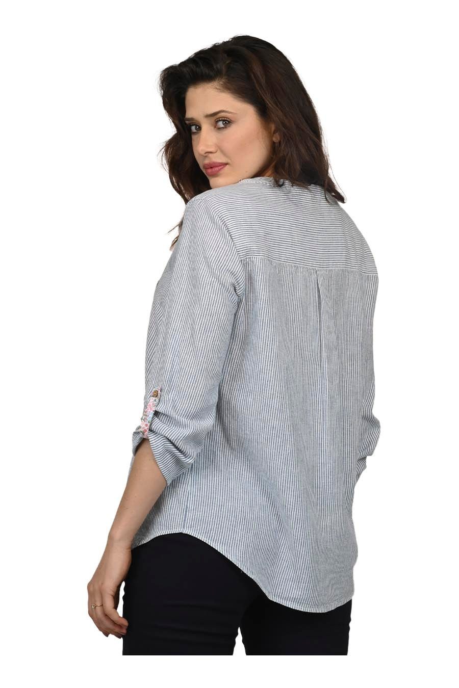 Blusa Marshi Manga 3/4 Arremangable