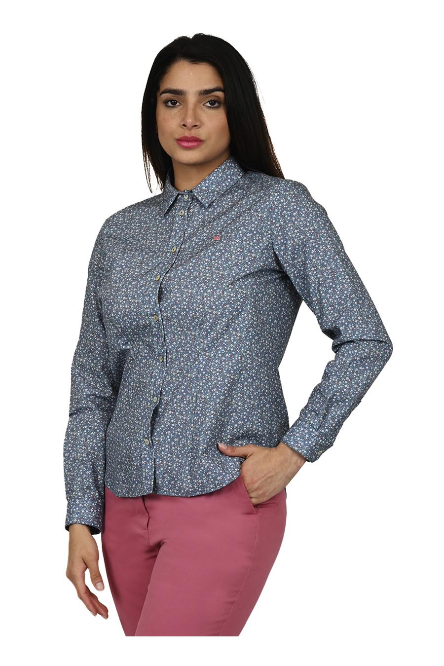 Blusa Parisian Manga Larga