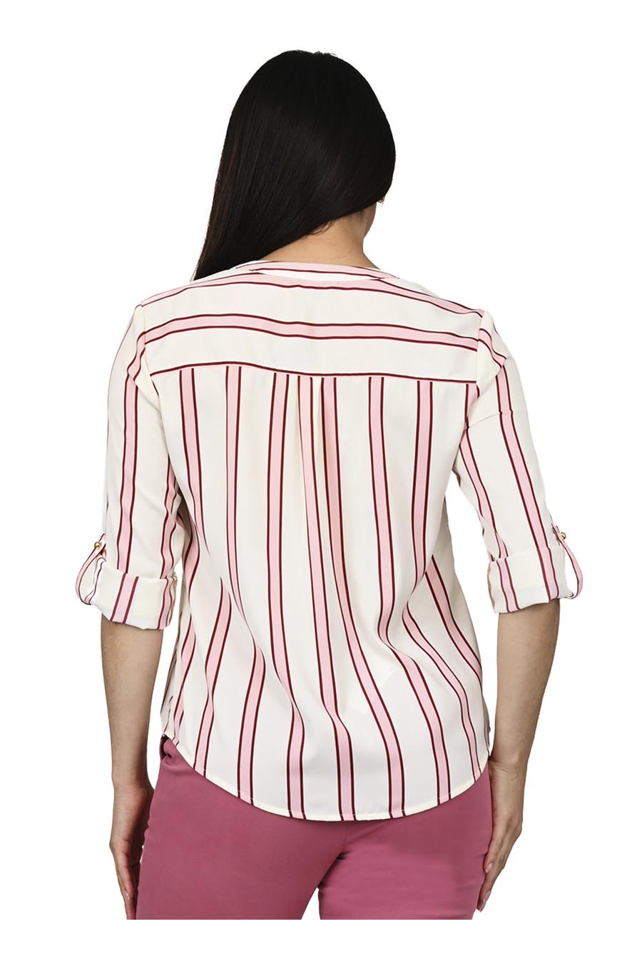 Blusa Maga Manga 3/4 Arremangable
