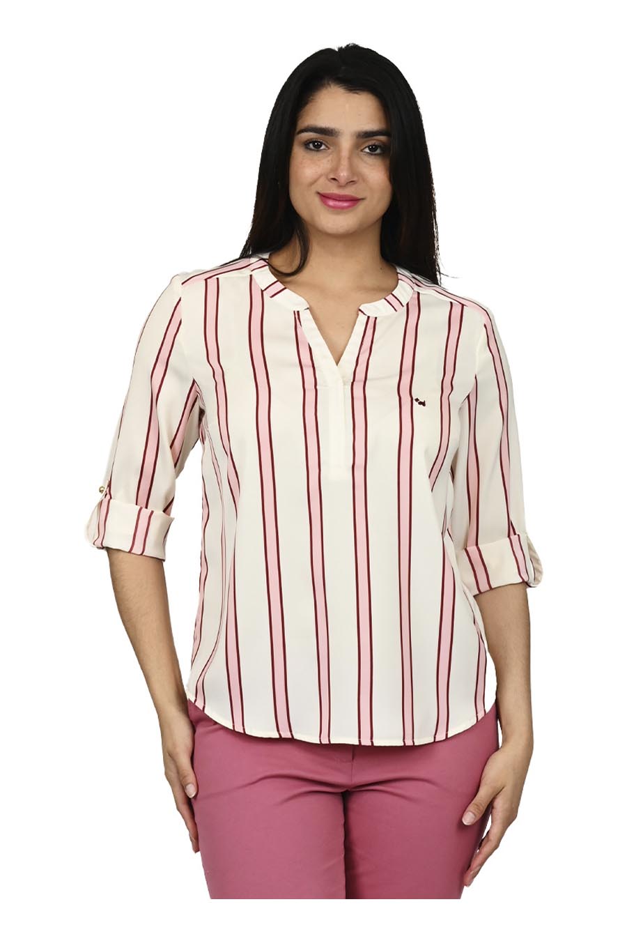 Blusa Maga Manga 3/4 Arremangable