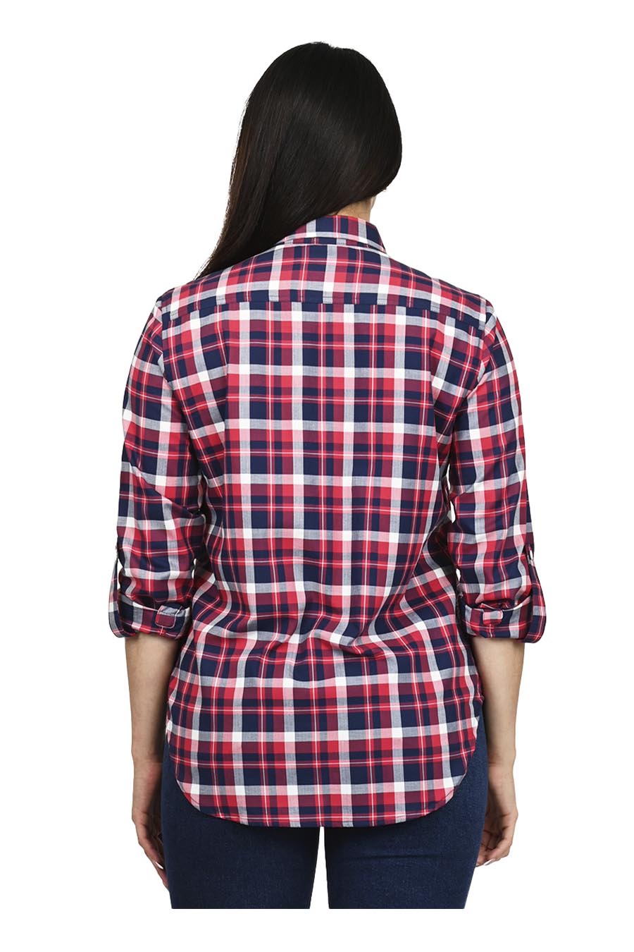 Blusa Alaymar Manga Larga Arremangable