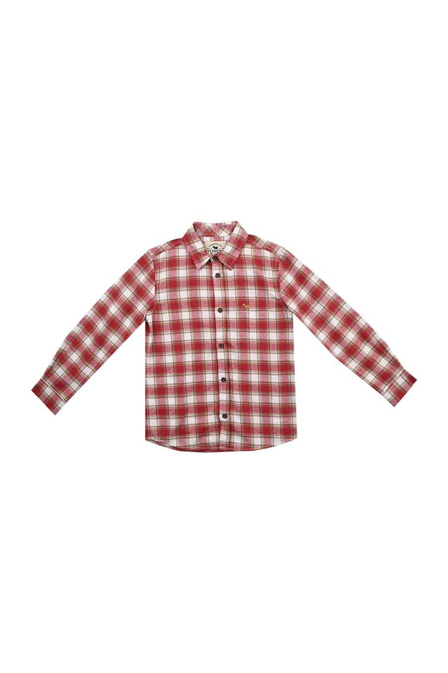 Camisa Gavina Manga Larga