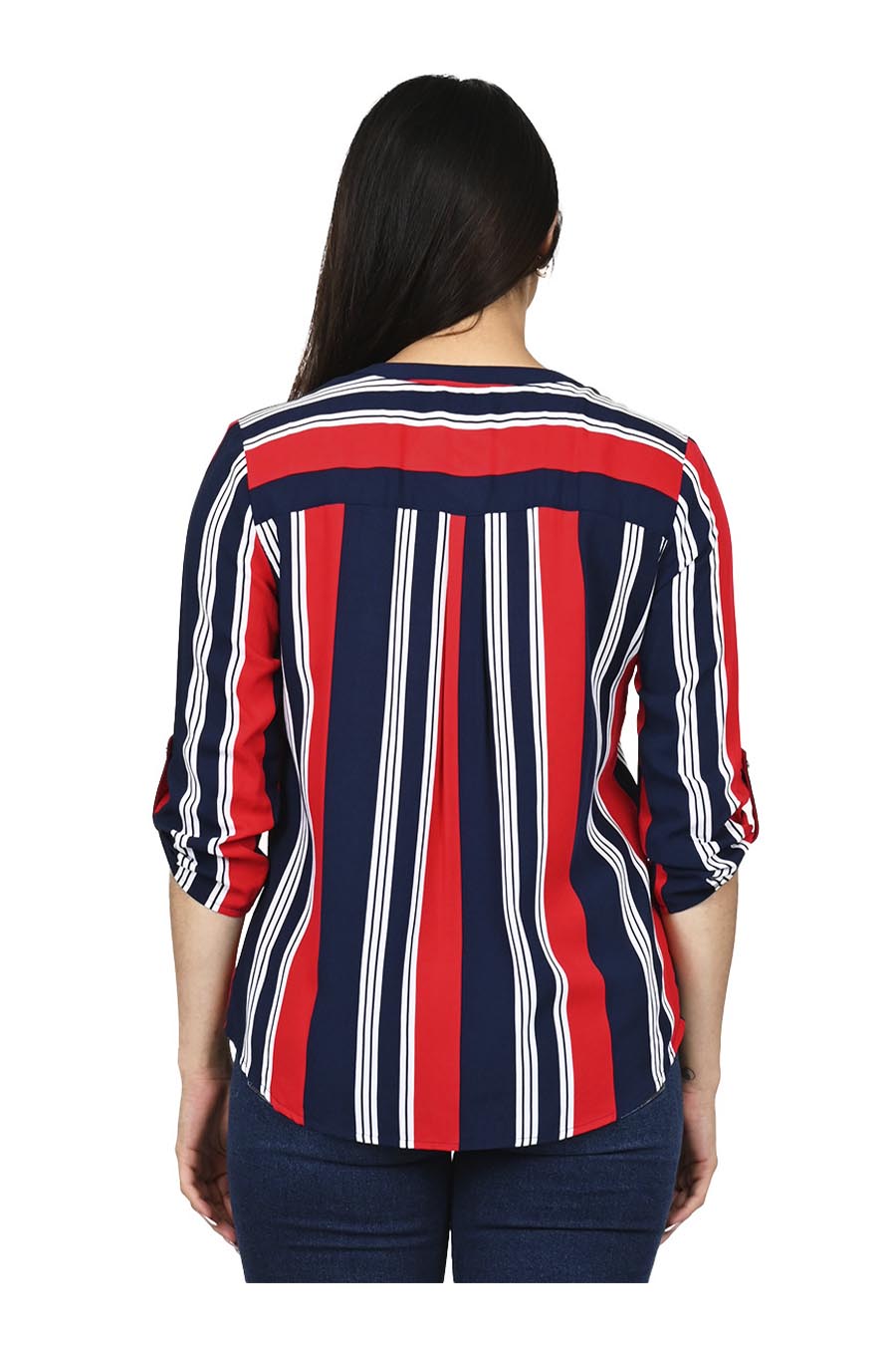 Blusa Canova Manga 3/4 Arremangable