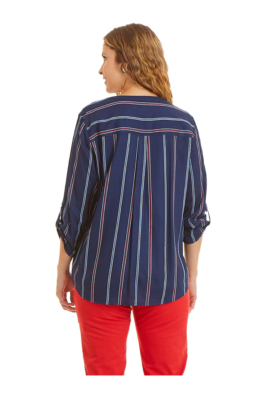 Blusa Cortesse manga 3/4 arremangable