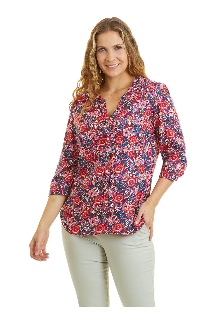 Blusa Arken manga larga