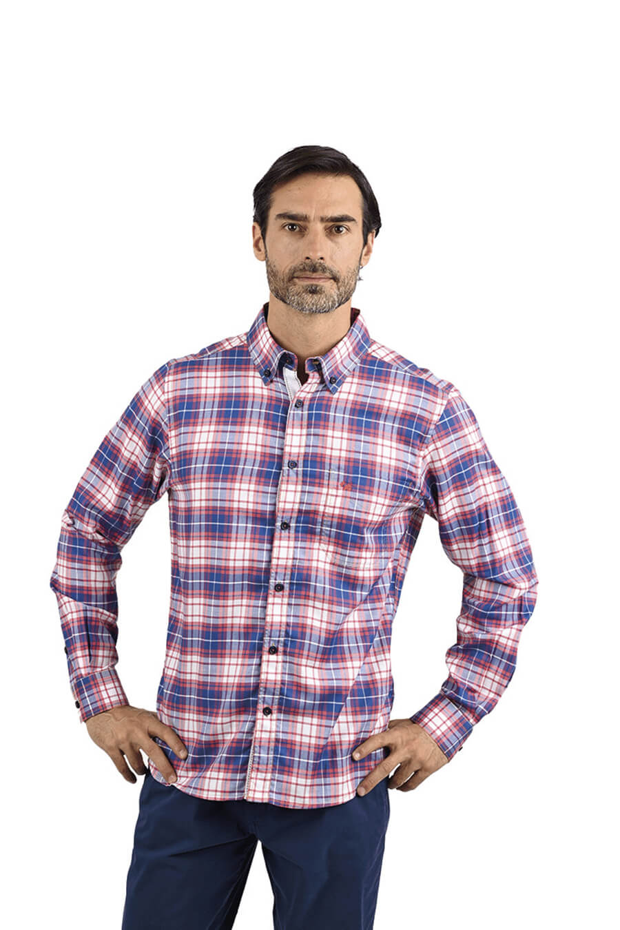 Camisa Karl Manga Larga Slim Fit