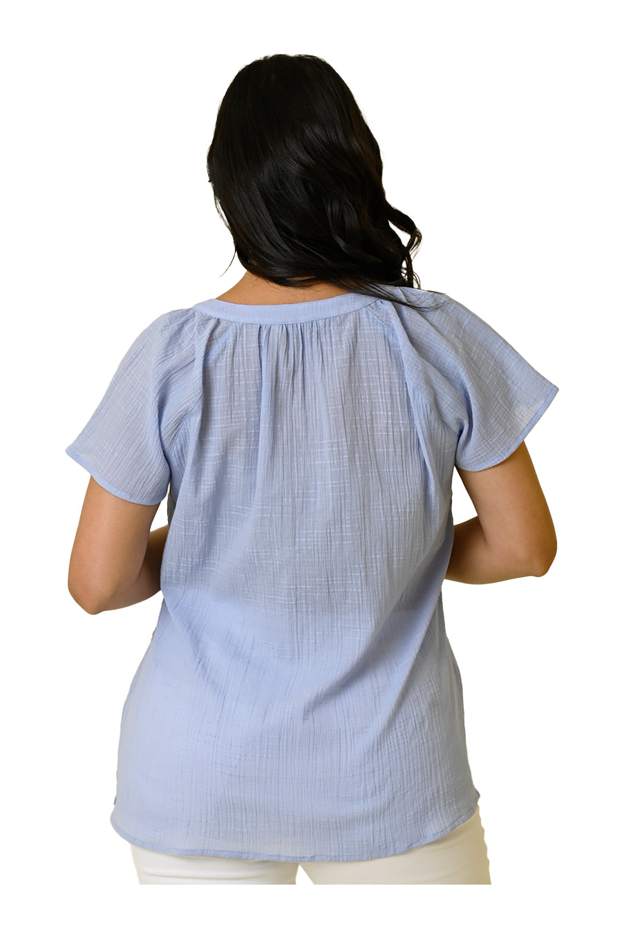 Blusa Erminia Manga Corta