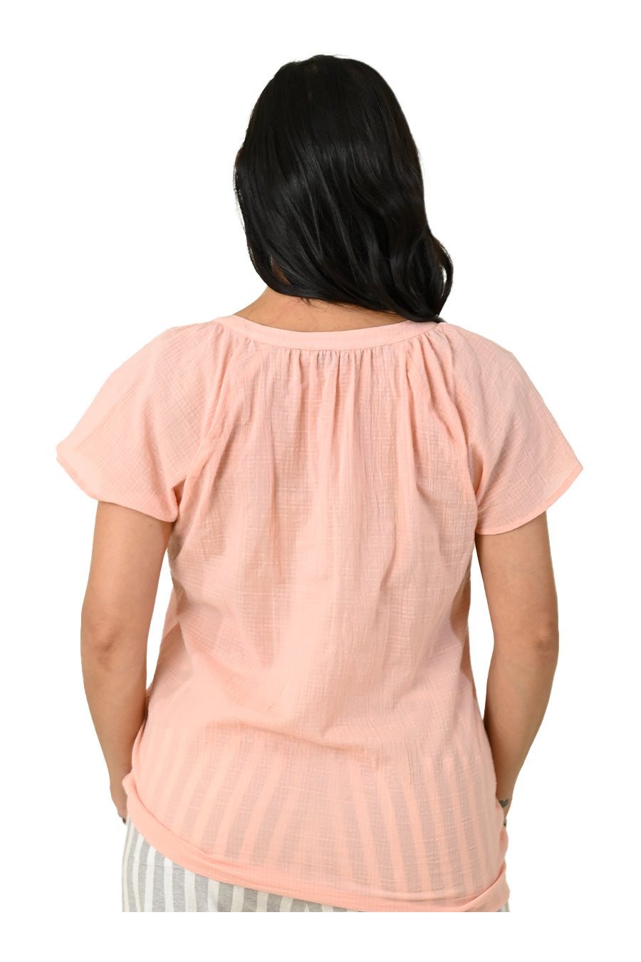 Blusa Erminia Manga Corta