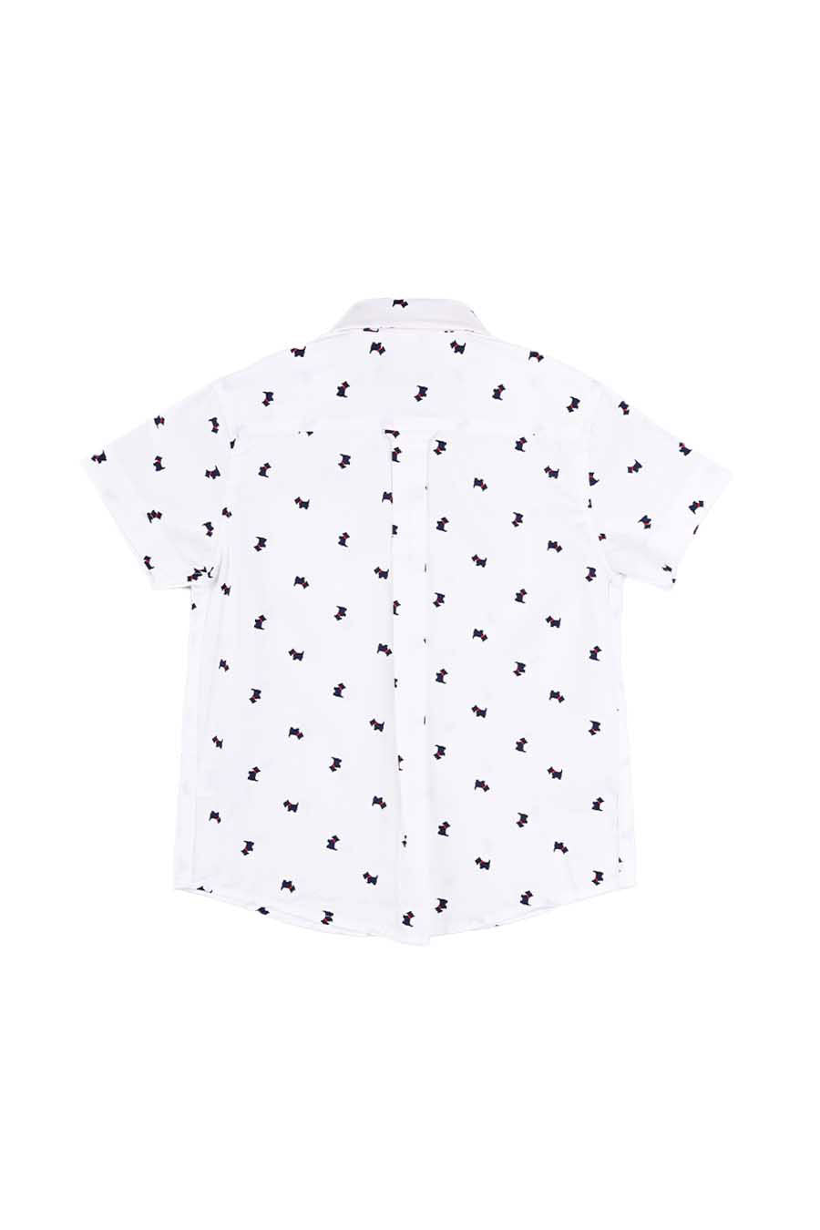 Camisa Perritos Manga Corta
