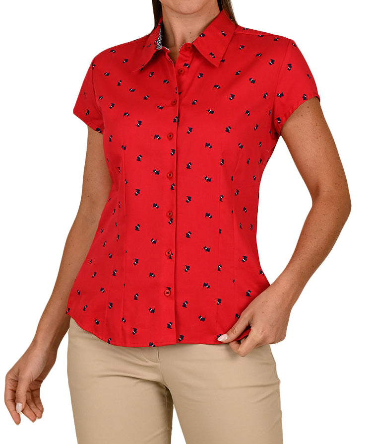Blusa Perritos manga corta