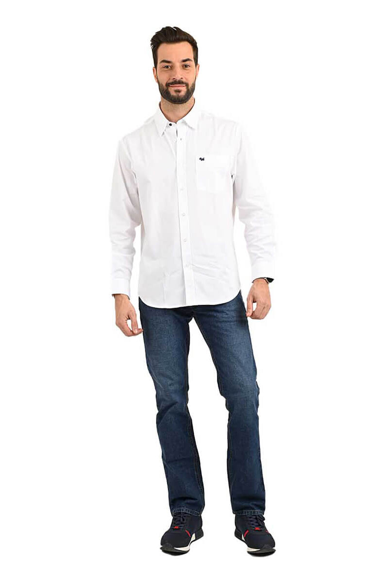 Camisa Gabardina manga larga