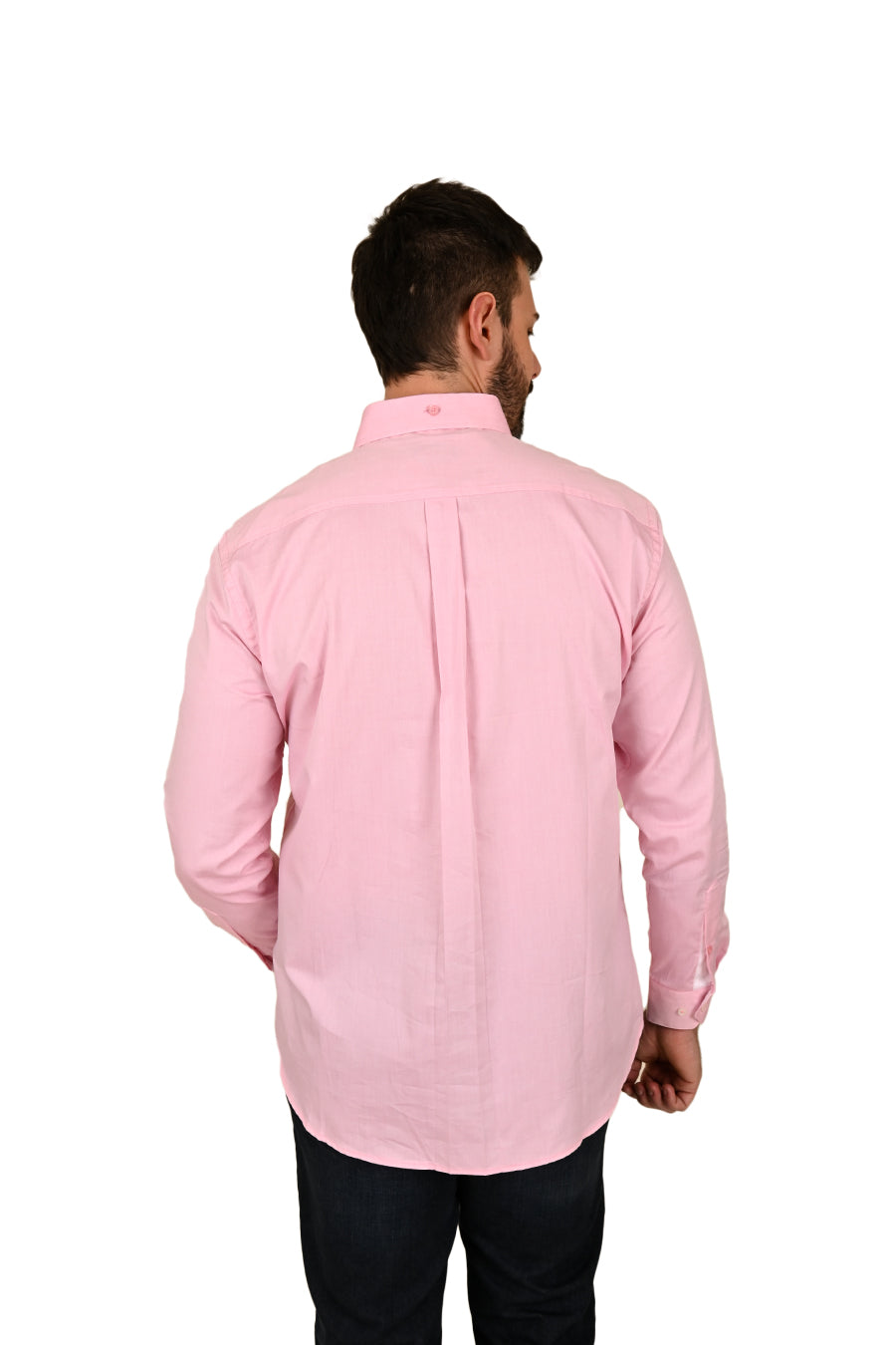 Camisa Oxford Manga Larga