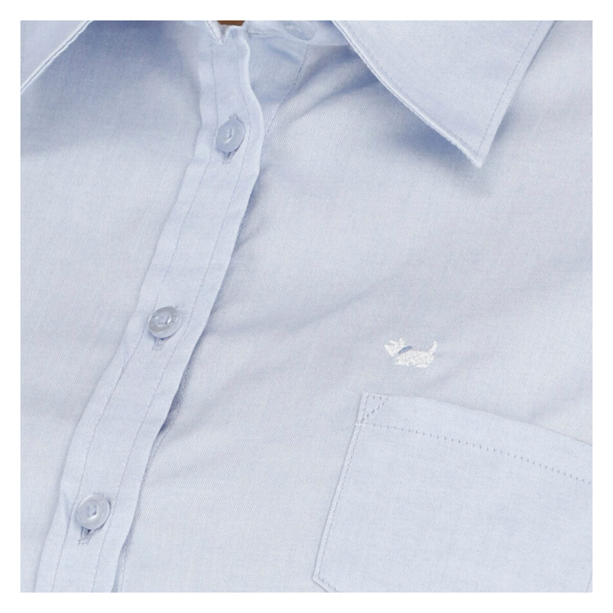 Blusa Oxford manga larga