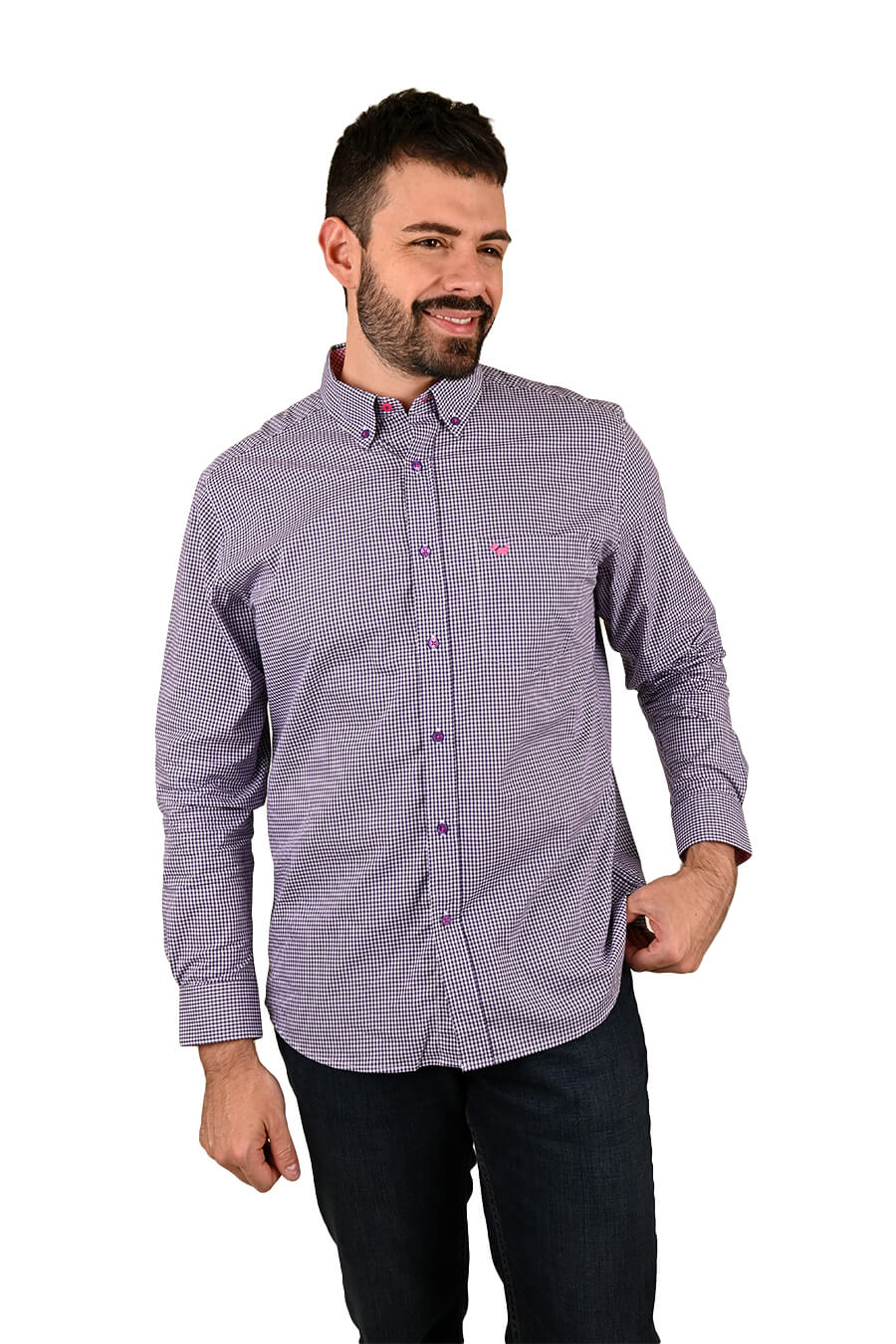 Camisa Chagall manga larga