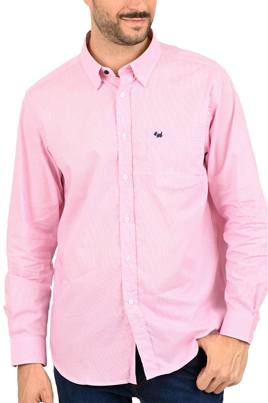 Camisa Caspar manga larga