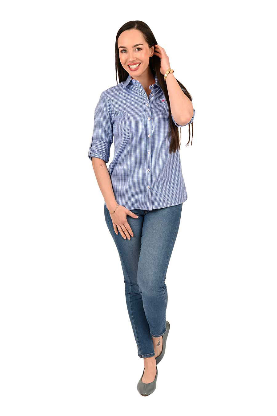 Blusa Chagall manga larga