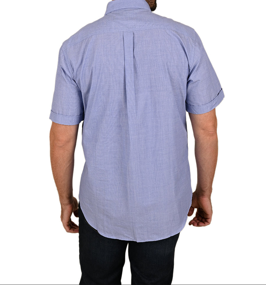 Camisa Fil a Fil manga corta