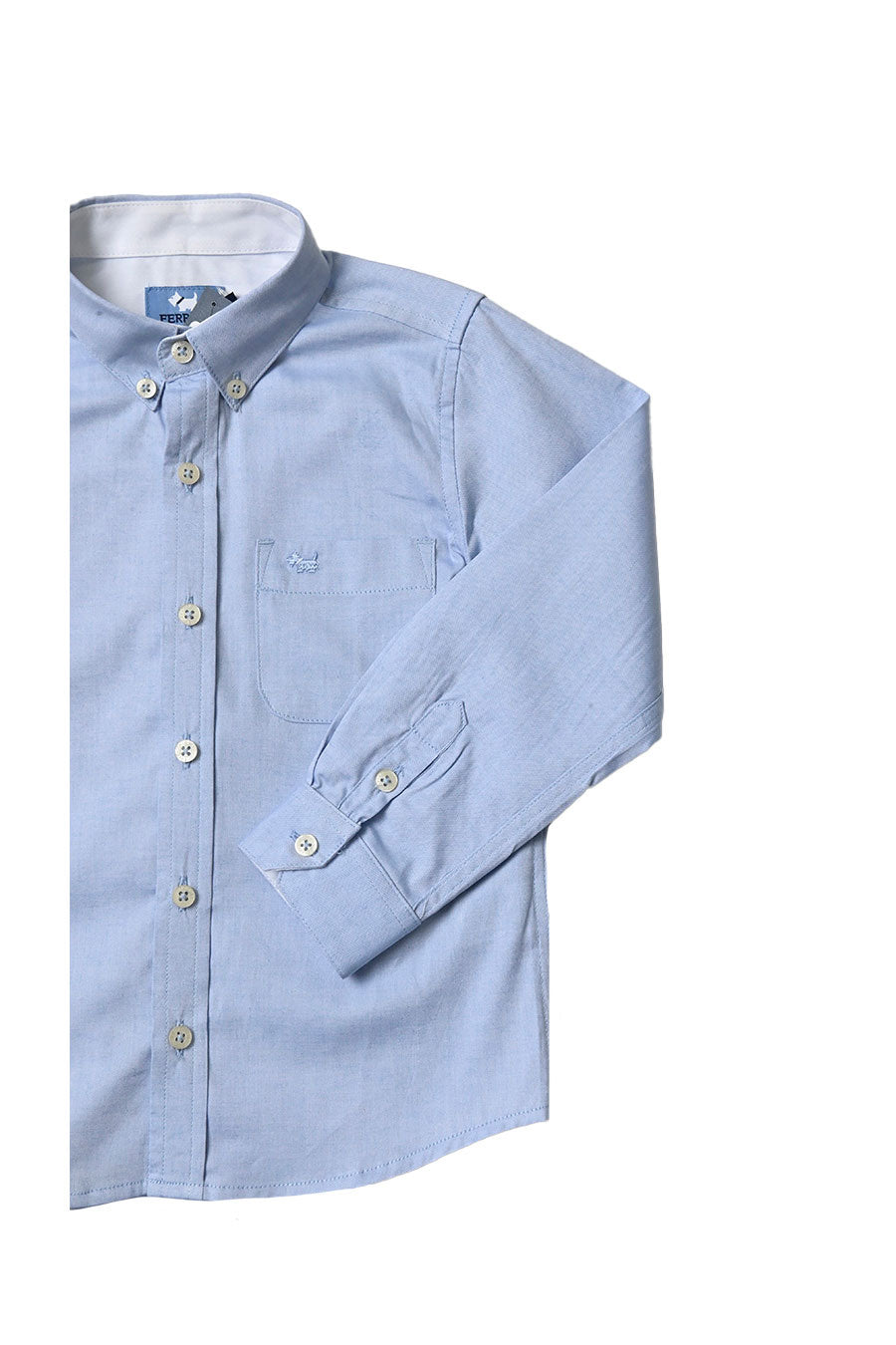 Camisa Oxford Manga Larga