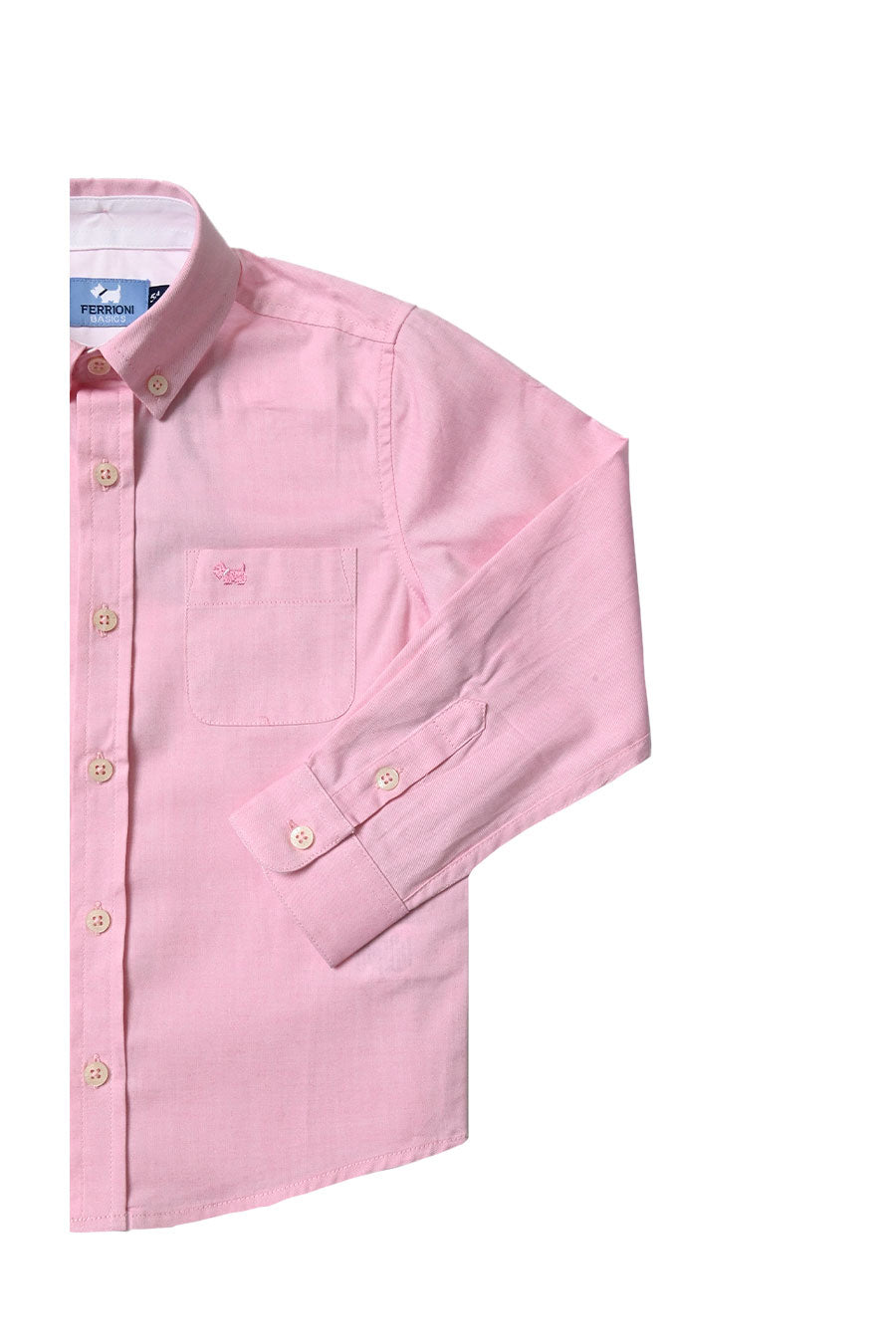 Camisa Oxford Manga Larga