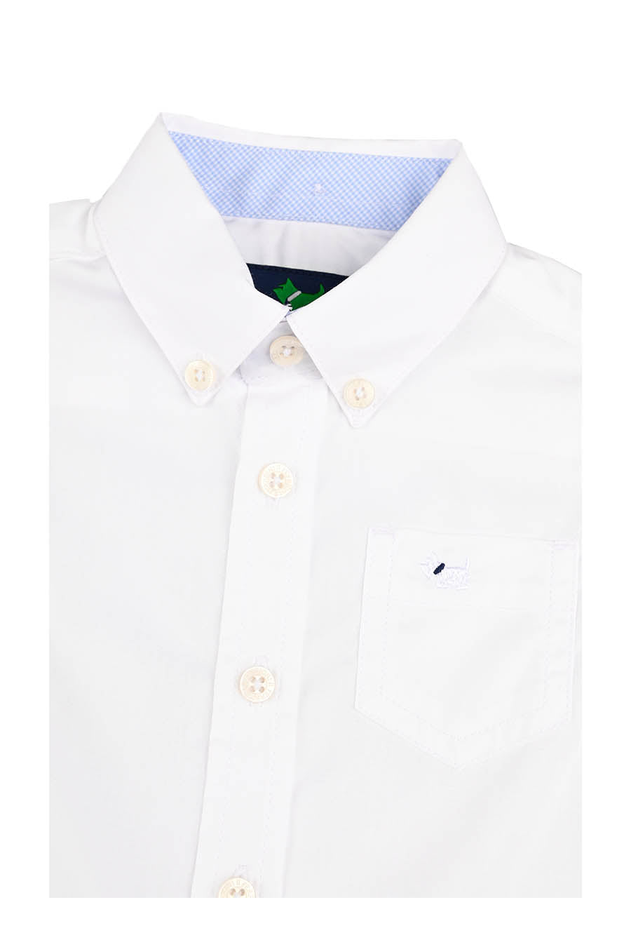Camisa Fil a Fil Manga Larga