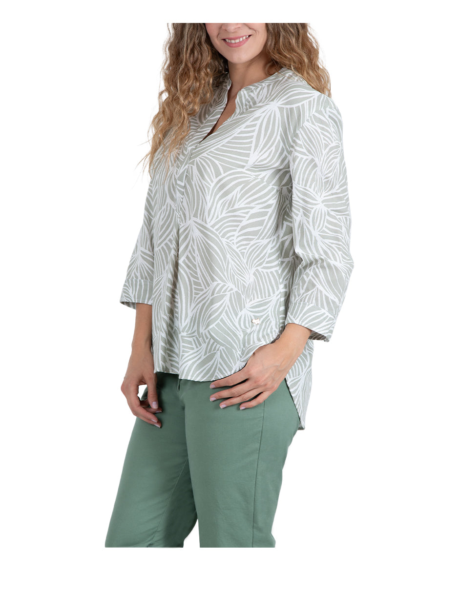 Blusa Surya Manga 3/4