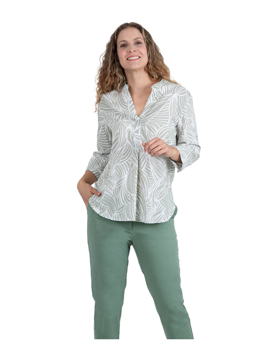 Blusa Surya Manga 3/4