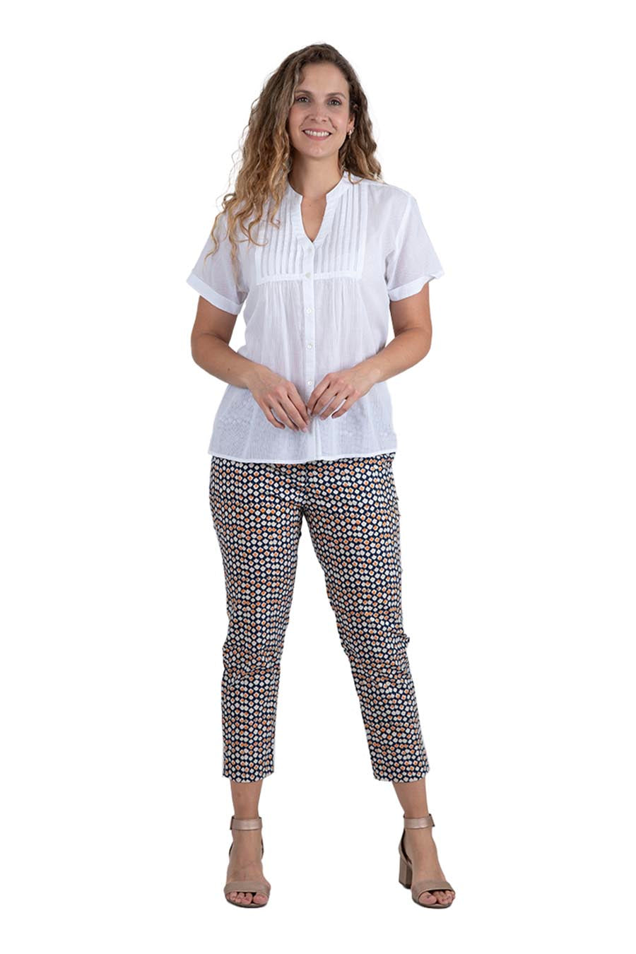 Blusa Rania Manga Corta