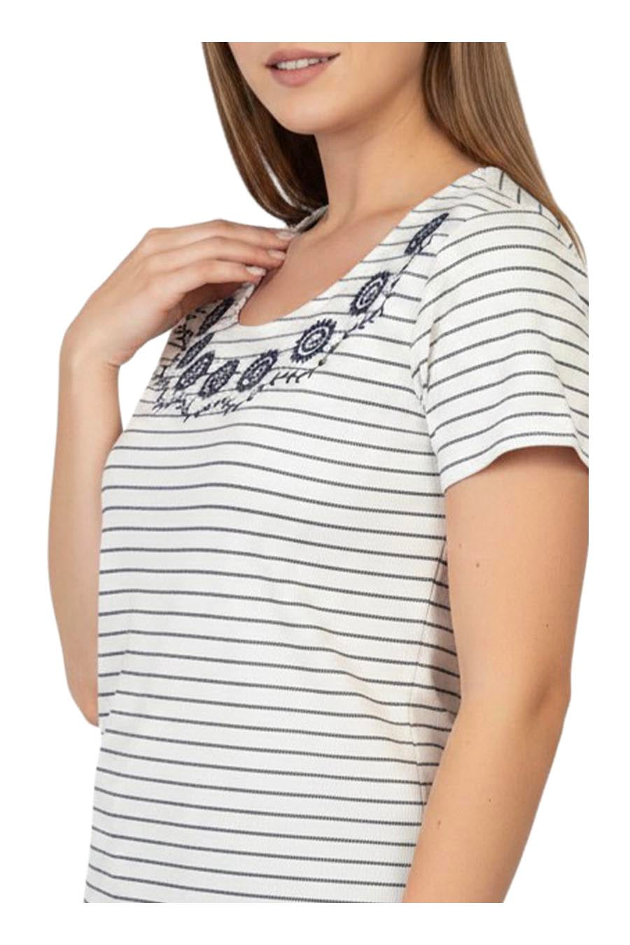 Playera Banhi Manga corta