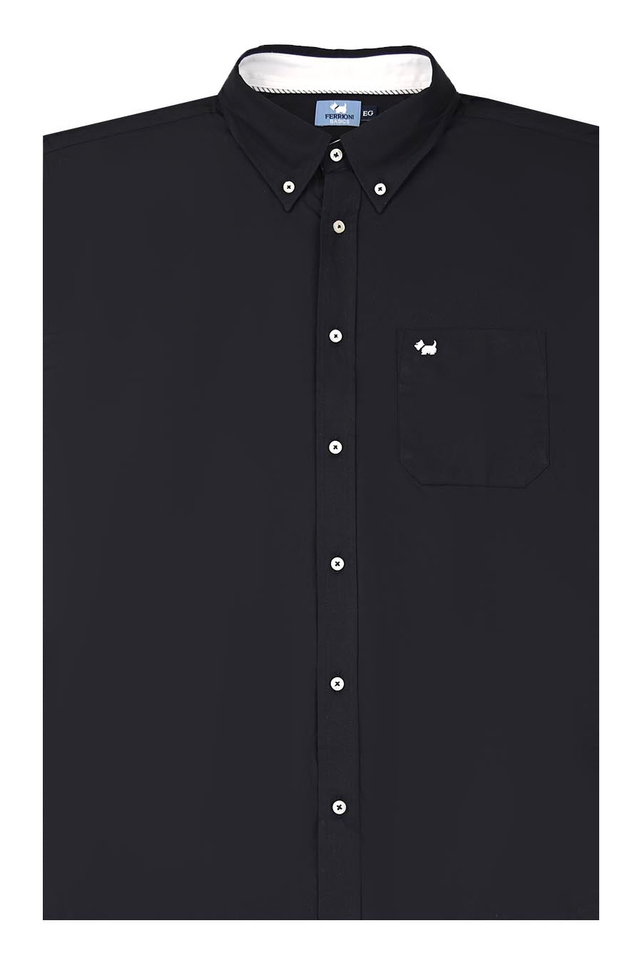 Camisa Oxford manga corta