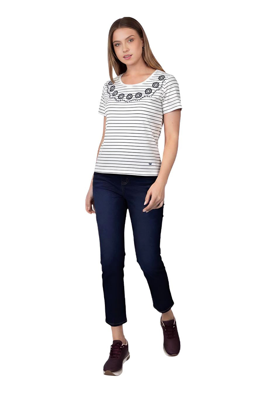 Playera Banhi Manga corta