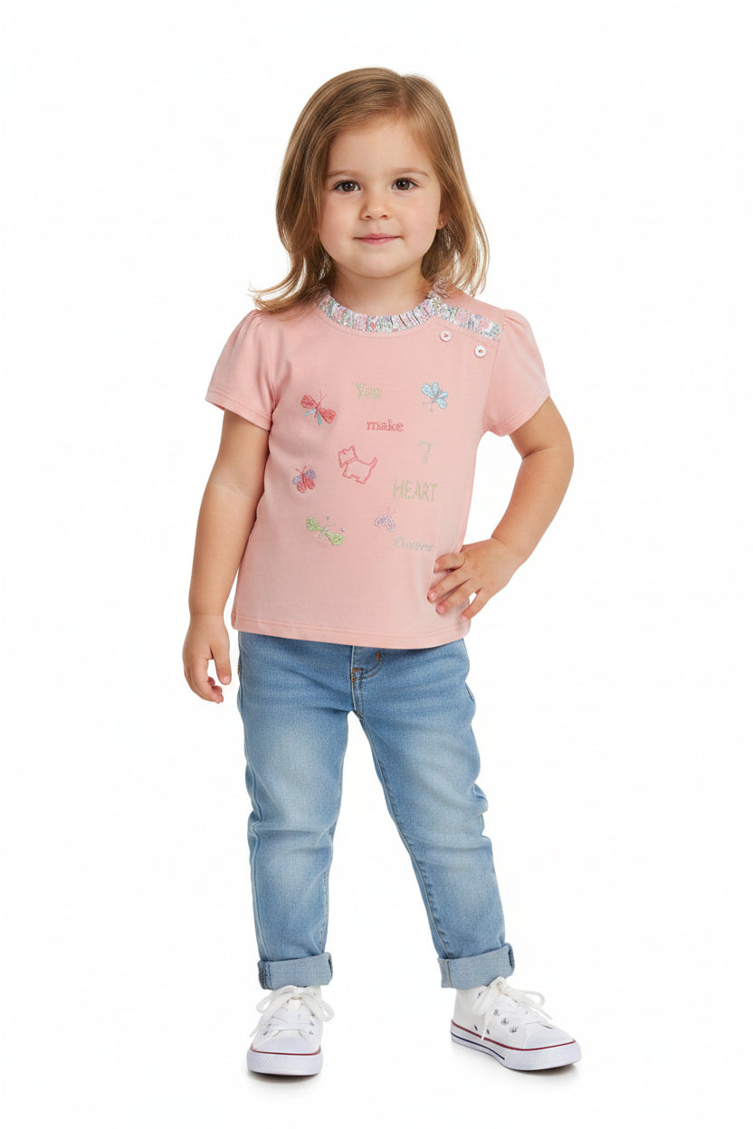 Playera Griss manga corta