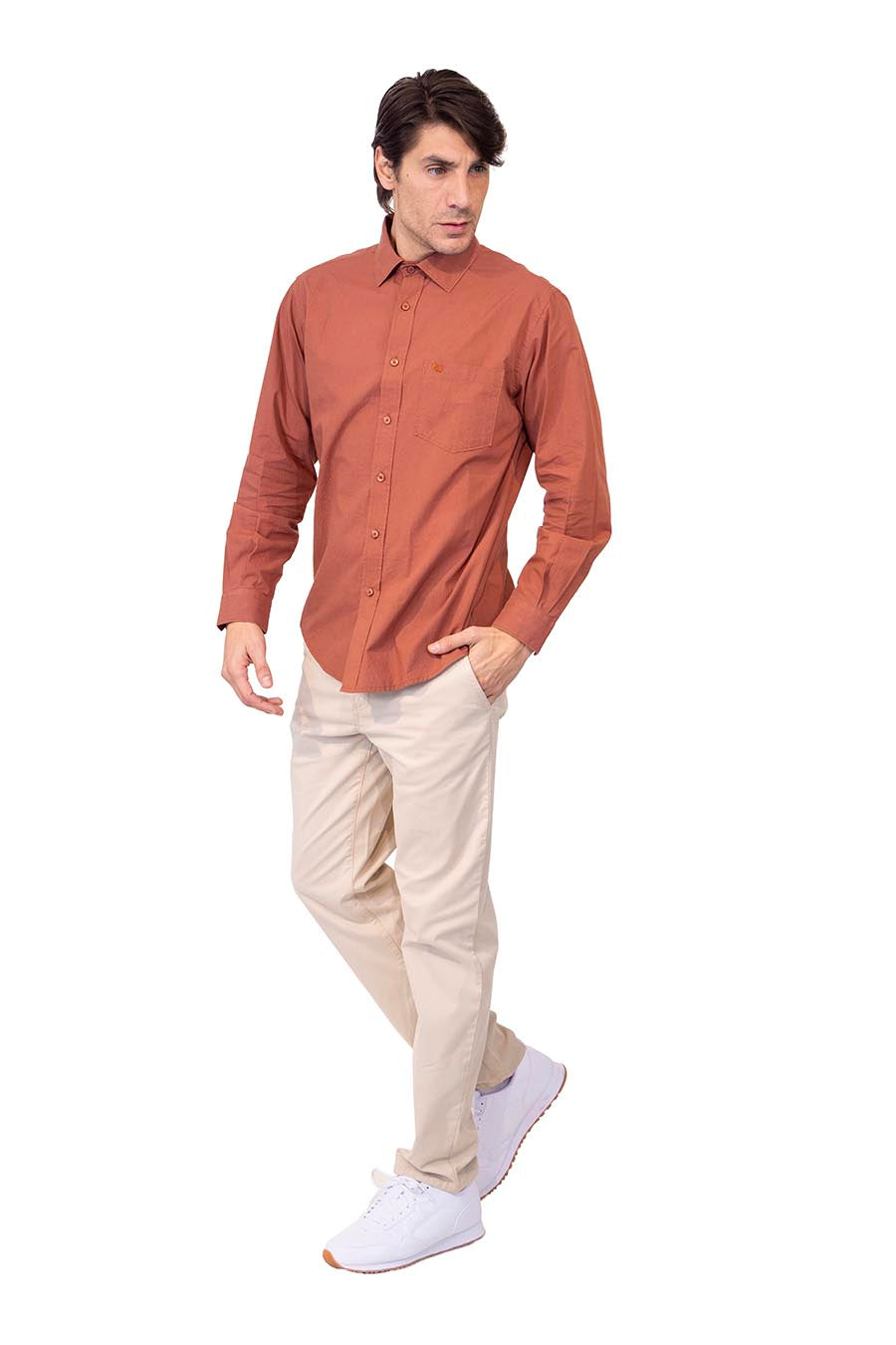 Camisa Tolva Manga larga