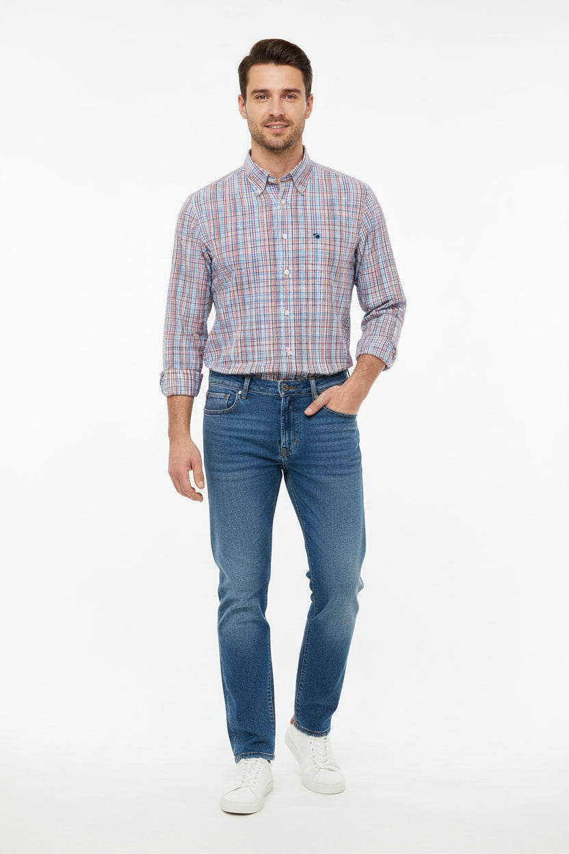Camisa Oliveri manga larga