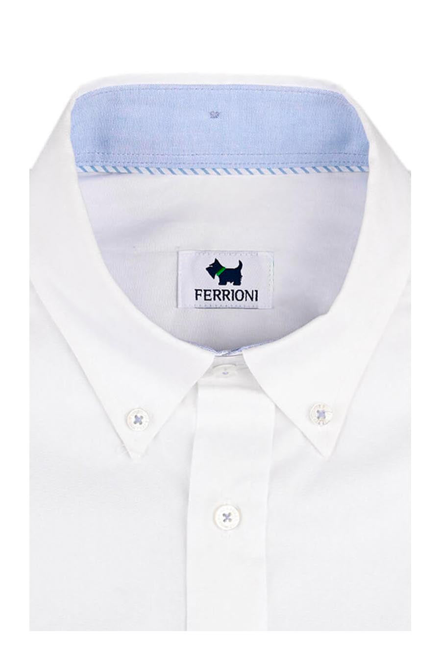 Camisa Oxford Manga Larga