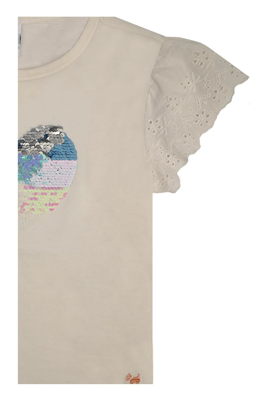 Playera Alba manga corta