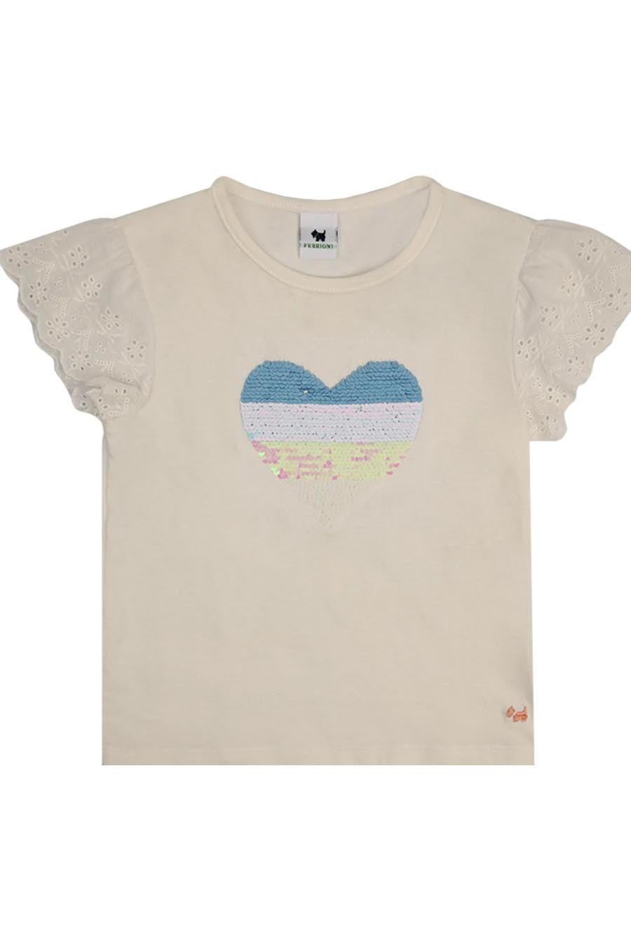 Playera Alba manga corta