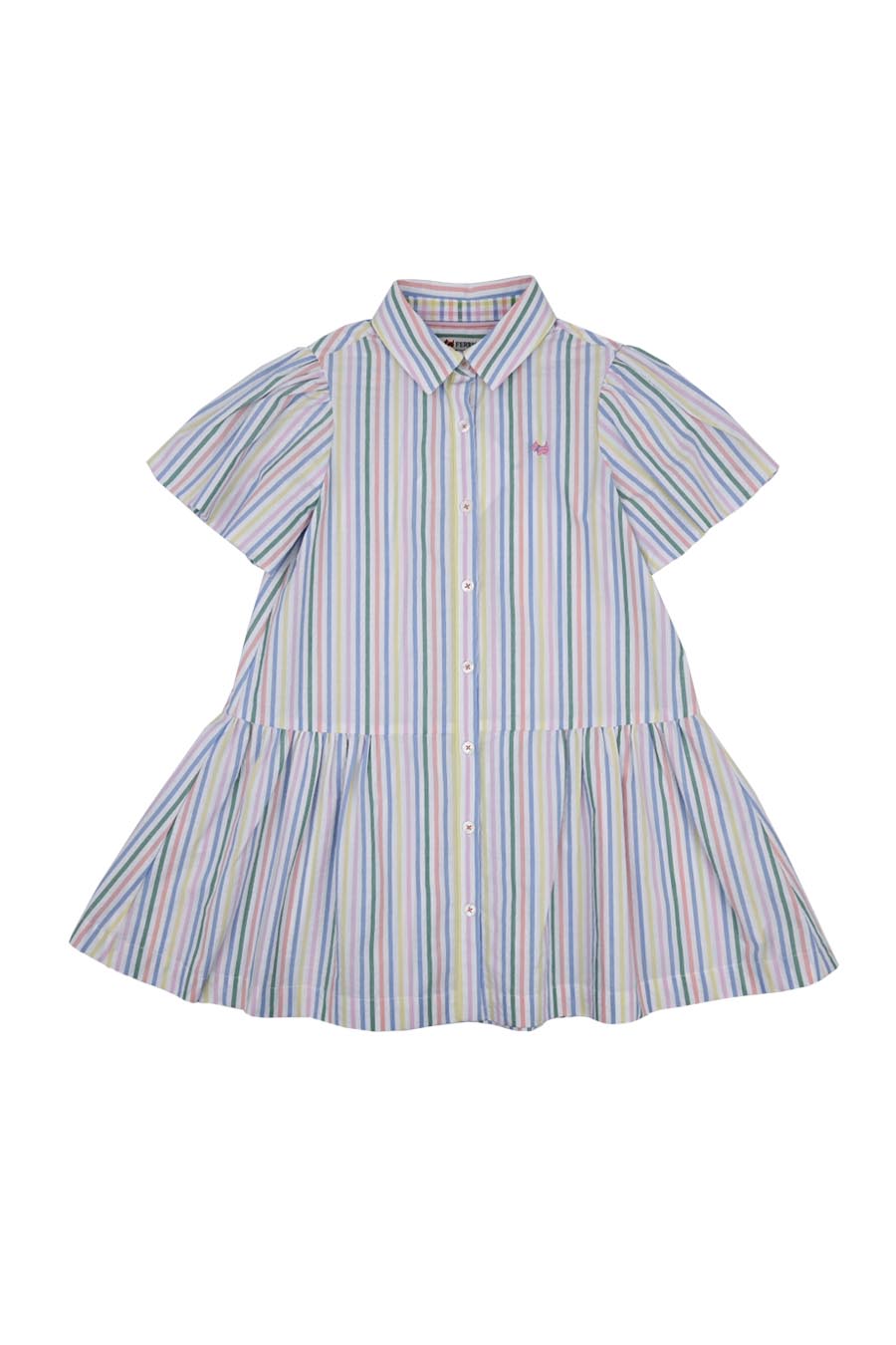 Vestido Gaina manga corta