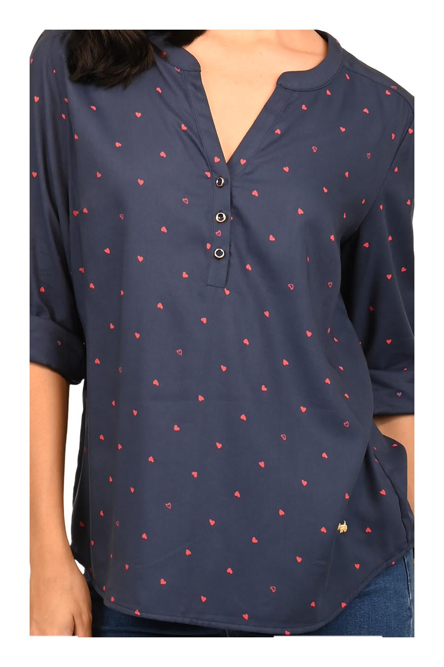 Blusa Cuora Manga 3/4 arremangable