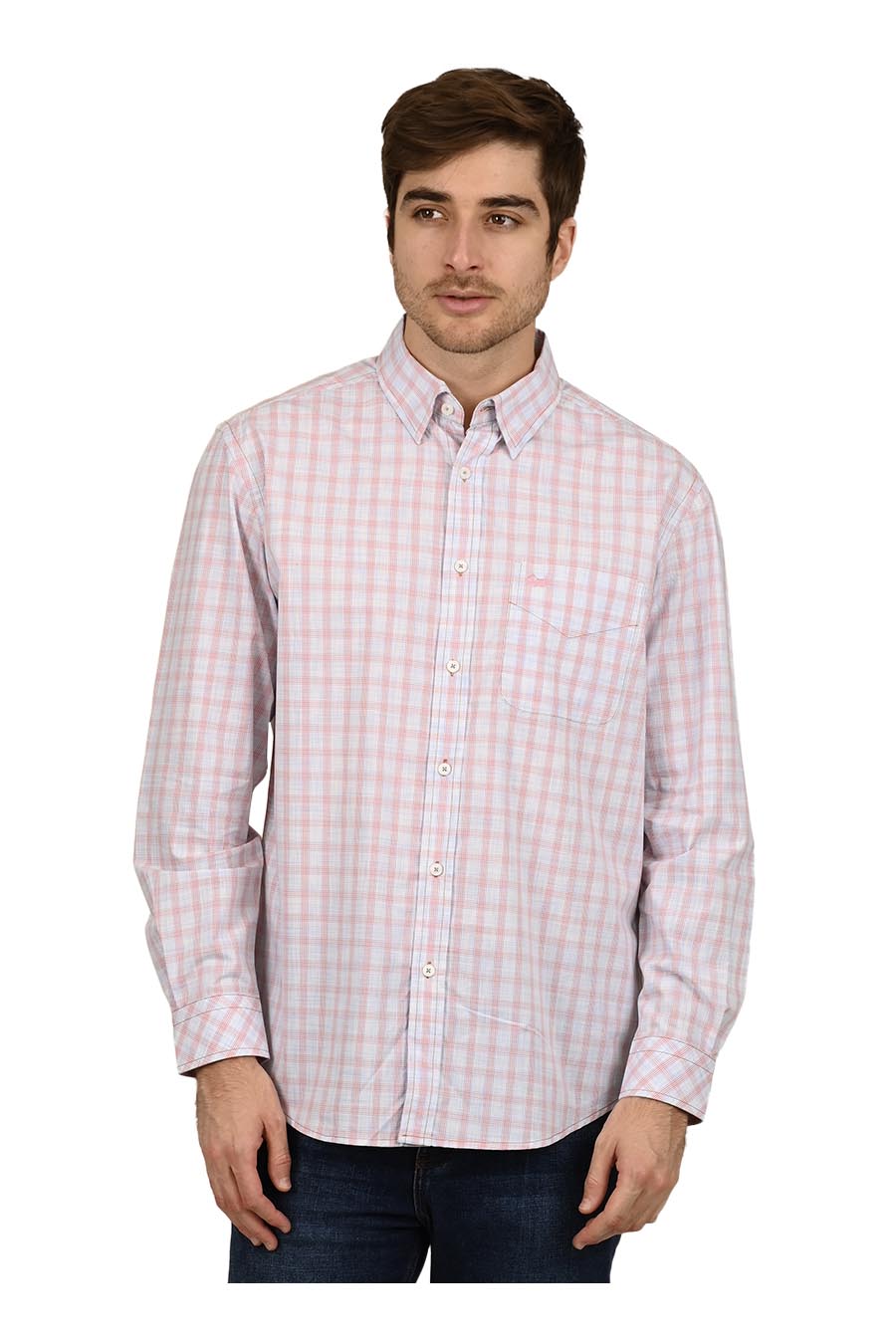 Camisa Kasper manga larga