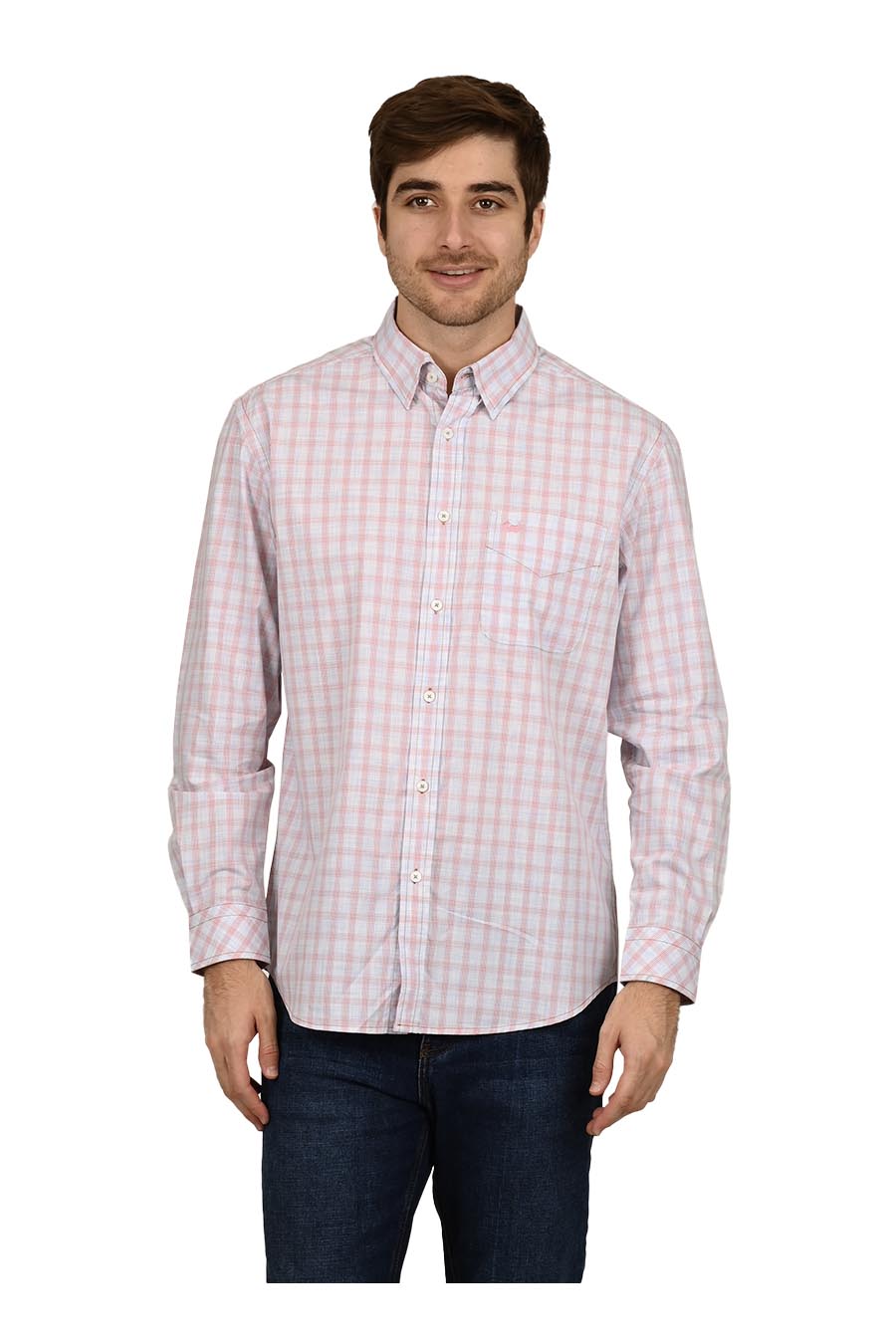 Camisa Kasper manga larga