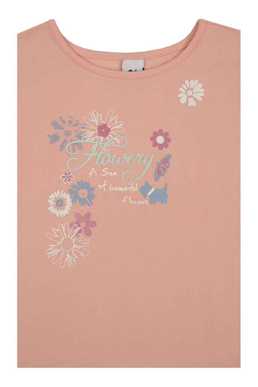 Playera Kreine manga corta