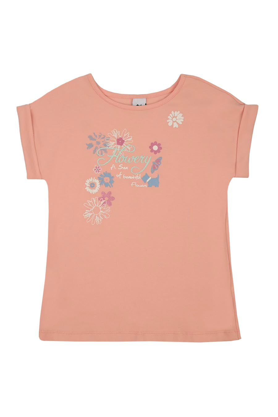 Playera Kreine manga corta