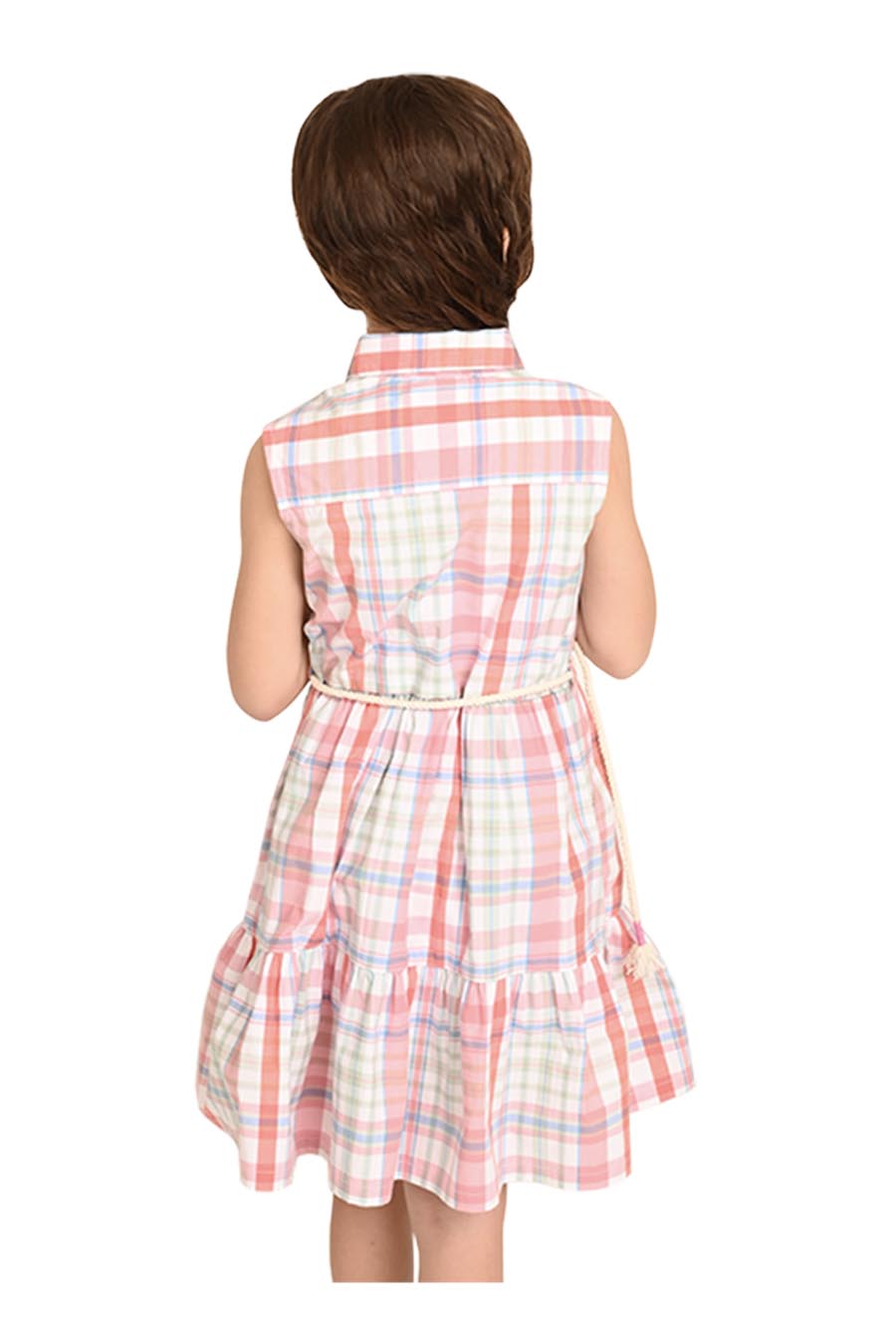 Vestido Naere sin manga con cinto