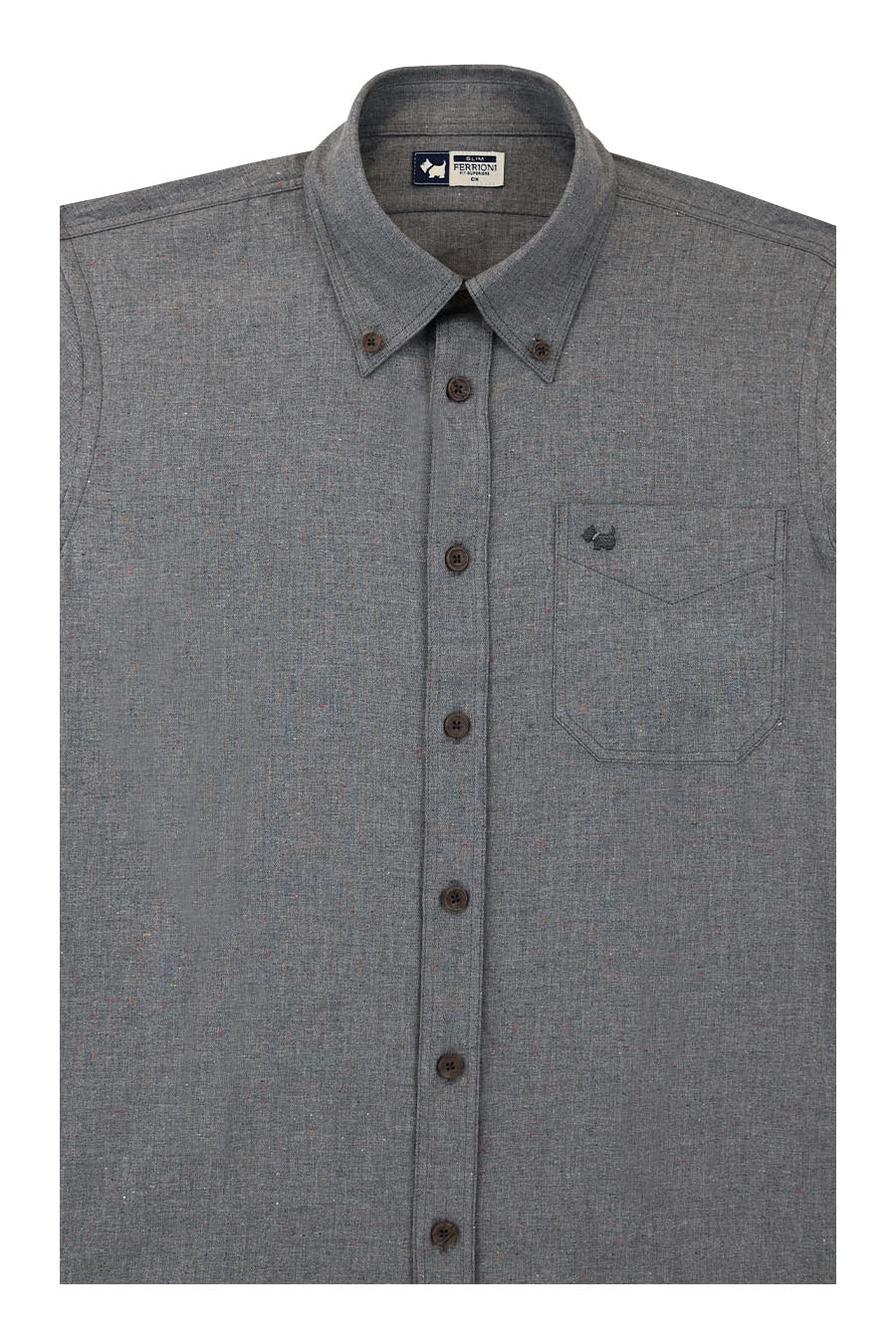Camisa Zara manga larga slim fit - Main Image