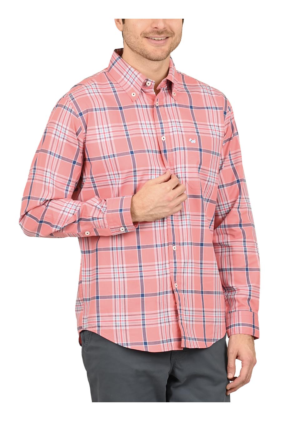 Camisa Wells manga larga