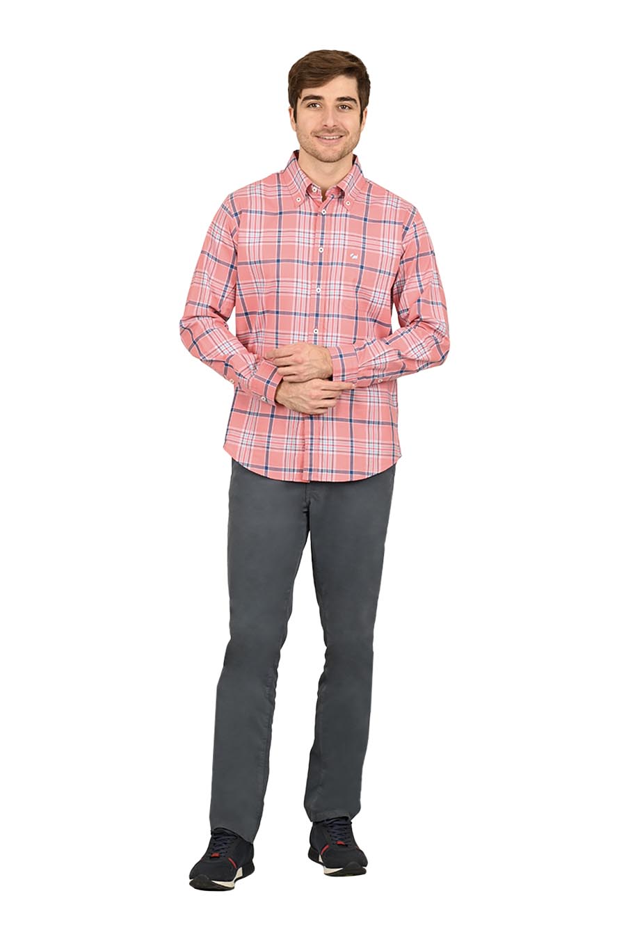 Camisa Wells manga larga