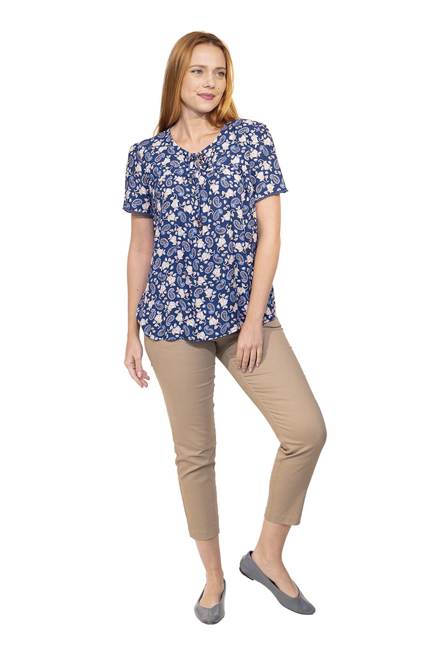 Blusa Marsha Manga corta