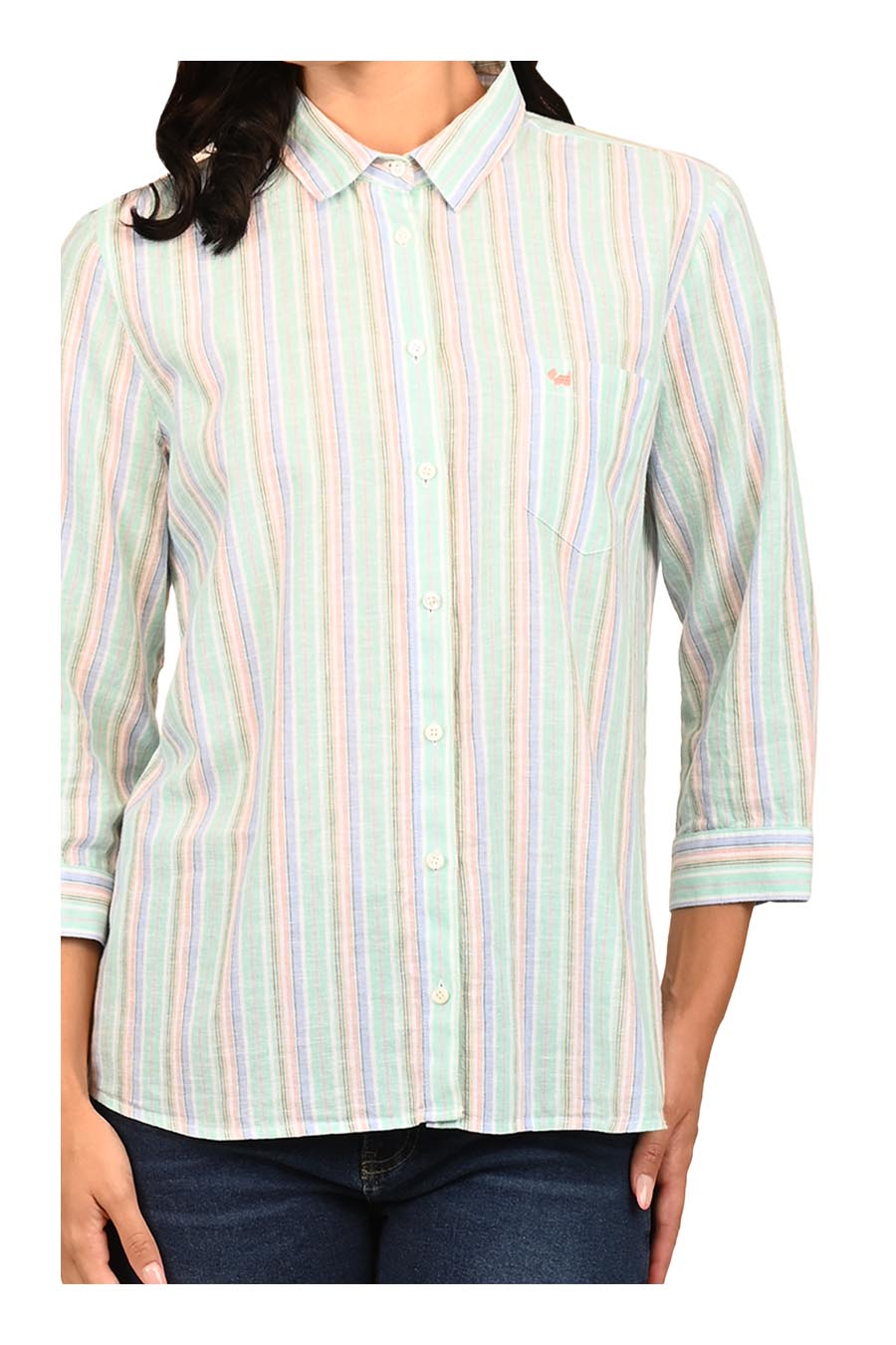Blusa Eugenia Manga 3/4
